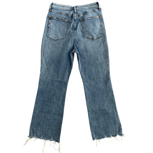 RAG & BONE CASEY HIGH-RISE ANKLE FLARE JEANS SIZE 30 - Picture 7 of 9